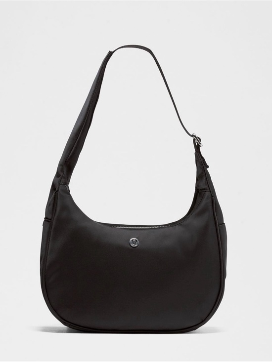 lululemon athletica Handbags - lululemon athletica Black Half-Moon Shoulder Bag